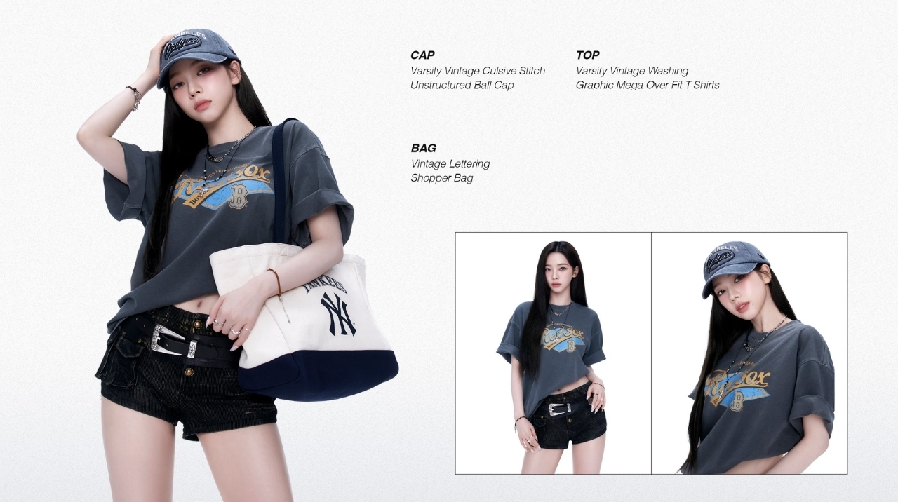 MLB korea■カリナ着用*GRAPHIC MEGA OVERSIZED TEE MLB korea□カリナ着用*GRAPHIC MEGA OVERSIZED TEE