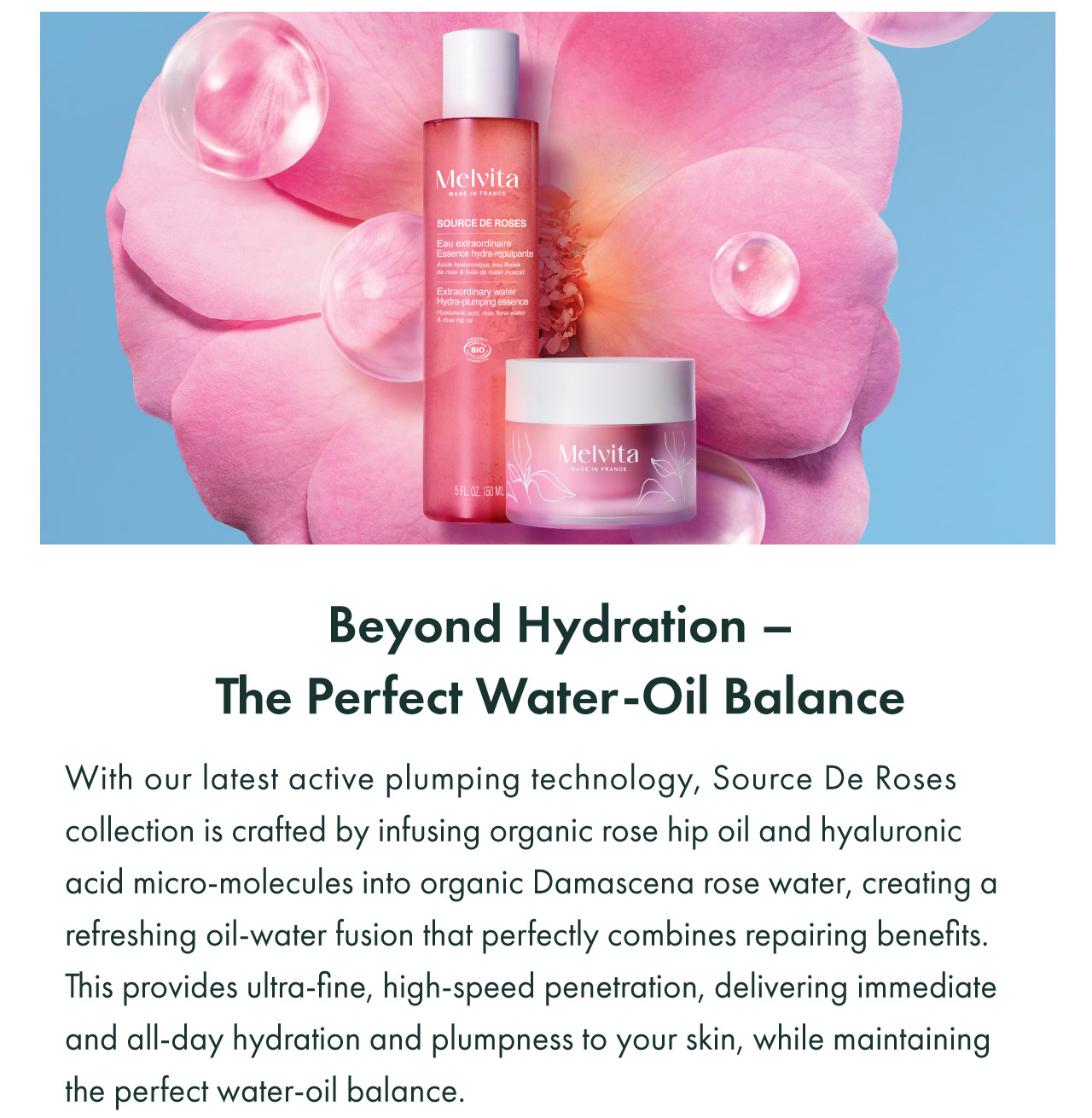 Melvita - Redefinition of Hydration: Plumped Skin | Melvita