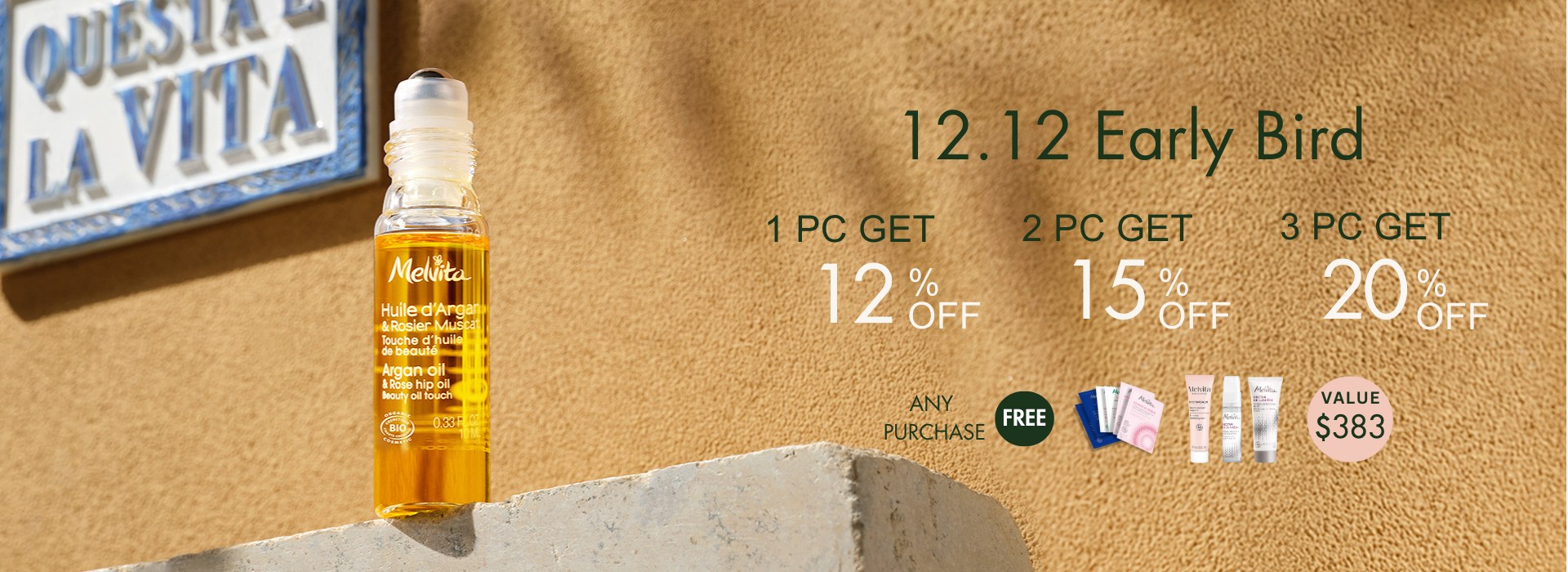 Melvita | 12.12 Early Bird